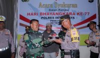 Moments when the Indonesian Armed Forces gather Together with the Police Force in Intan Jaya, Papua. (Photo: Special)