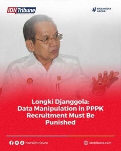 Member of Commission II of the House of Representatives of the Republic of Indonesia, Drs. H. Longki Djanggola, M.Si.