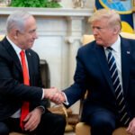 US President Donald Trump and Israeli Prime Minister Benjamin Netanyahu.